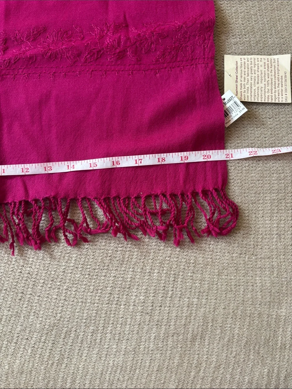 Cost Plus World Market bright fuchsia